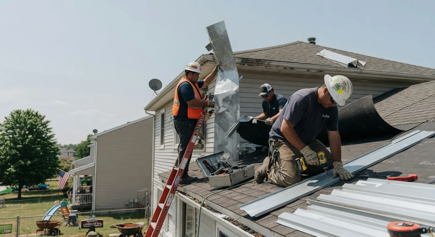 Metal Roof Repair in Woodbury, PA